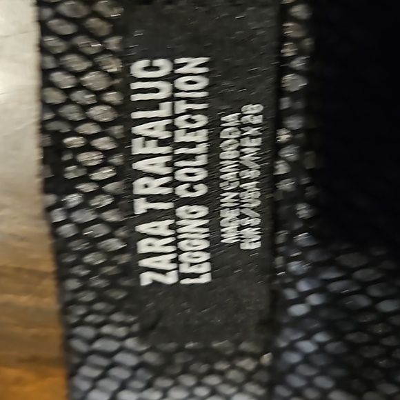 ZARA snakeskin print jeggings - Picture 4 of 8